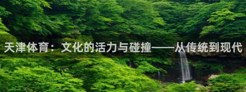 米兰体育网站：天津体育：文化的活力与碰撞——从传统到现代