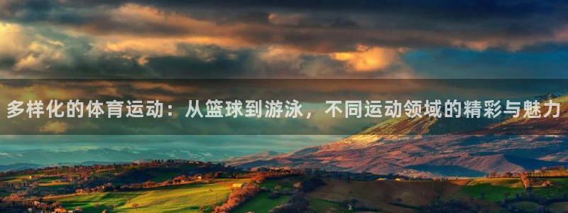 米兰体育app：多样化的体育运动：从篮球到游泳，不同运动领域的精彩与魅力